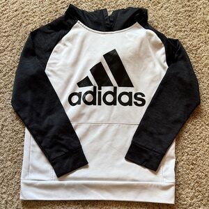 Adidas Boys Hooded Sweatshirt